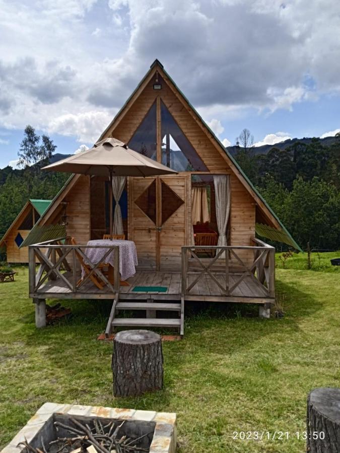 Hotel Glamping las 4 estaciones Guatavita Exterior foto