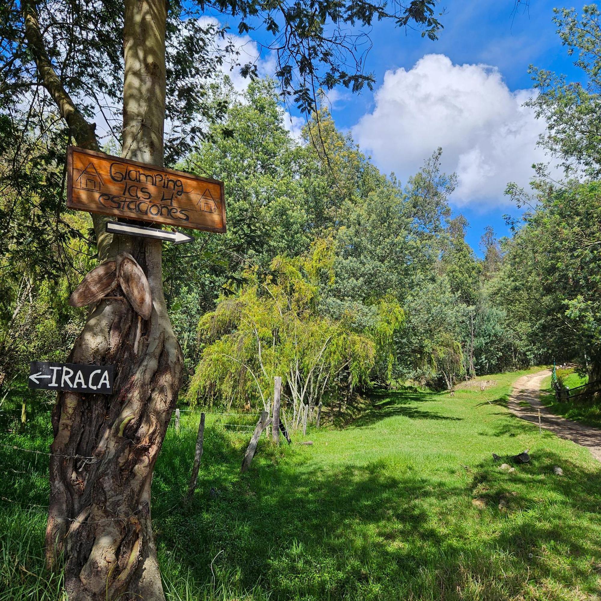 Hotel Glamping las 4 estaciones Guatavita Exterior foto